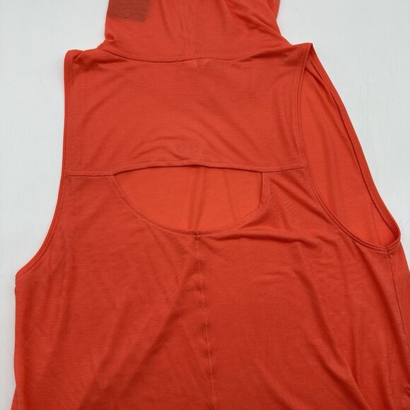 Under Armour Breathe SL Hoodie Women's Size Large Coral Lightweight Tank Top NWT - Picture 9 of 10